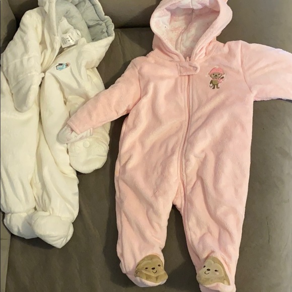 just one you carter's snowsuit